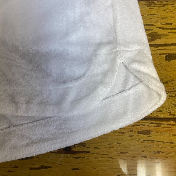 Lilly Pulitzer Kylar Terry Cloth Shorts White Sz SM Beach Resort Coverup - Picture 4 of 8